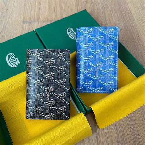 goyard men card|maison Goyard card holder.